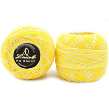 Load image into Gallery viewer, Limol Size 12 Multicolor Tinted 50 Grs 100% Mercerized Crochet Thread Cotton Ball Set