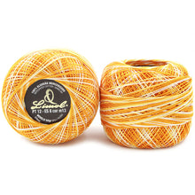 Load image into Gallery viewer, Limol Size 12 Multicolor Tinted 50 Grs 100% Mercerized Crochet Thread Cotton Ball Set