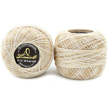 Load image into Gallery viewer, Limol Size 12 Multicolor Tinted 50 Grs 100% Mercerized Crochet Thread Cotton Ball Set