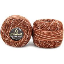 Load image into Gallery viewer, Limol Size 12 Multicolor Tinted 50 Grs 100% Mercerized Crochet Thread Cotton Ball Set