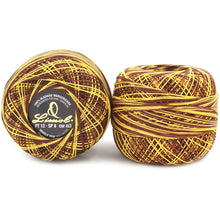 Load image into Gallery viewer, Limol Size 12 Multicolor Tinted 50 Grs 100% Mercerized Crochet Thread Cotton Ball Set