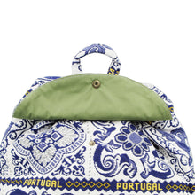 Load image into Gallery viewer, Adult Portuguese Blue Tiles Azulejos Made in Portugal Backpack