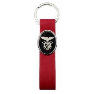 SL Benfica Red Leather Officially Licensed Product Keychain