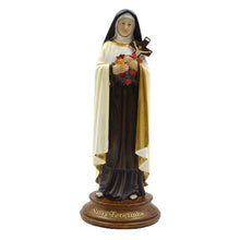 Load image into Gallery viewer, 7.75" Saint Teresa Religious Statue Made in Portugal