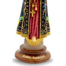 Load image into Gallery viewer, Hand-painted Our Lady Aparecida Religious Statue Made in Portugal