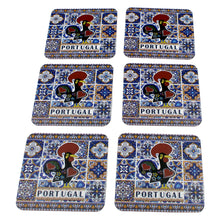Load image into Gallery viewer, Good Luck Rooster Themed Coaster Set