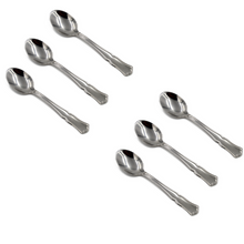 Load image into Gallery viewer, Dalper Pacifico Stainless Steel Dessert Spoons  - Set of 6
