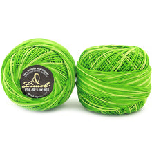Load image into Gallery viewer, Limol Size 6 Multicolor Tinted 50 Grs 100% Mercerized Crochet Thread Cotton Balls