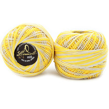 Load image into Gallery viewer, Limol Size 6 Multicolor Tinted 50 Grs 100% Mercerized Crochet Thread Cotton Balls