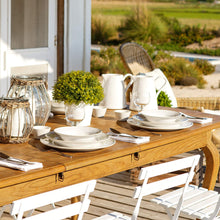 Load image into Gallery viewer, Costa Nova Beja 8" White Cream Soup/Pasta Plate Set