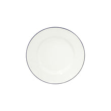 Load image into Gallery viewer, Costa Nova Beja 9" White Blue Salad/Dessert Plate Set