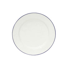 Load image into Gallery viewer, Costa Nova Beja 11" White Blue Dinner Plate Set