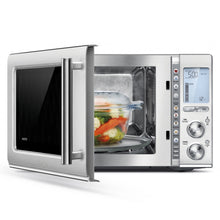 Load image into Gallery viewer, Breville BMO850BSS1BUC1 the Smooth Wave Countertop Microwave Oven, Brushed Stainless Steel
