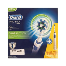 Load image into Gallery viewer, Braun Oral-B D16524H Pro 600 Electric Rechargeable Toothbrush 220-240 Volts 50Hz Export Only
