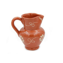 Load image into Gallery viewer, Hand-painted Traditional Portuguese Pottery Glazed Terracotta Wine Sangria Pitcher (Food Safe)