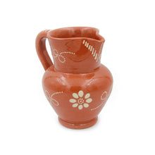 Load image into Gallery viewer, Hand-painted Traditional Portuguese Pottery Glazed Terracotta Wine Sangria Pitcher (Food Safe)