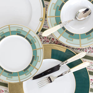 Vista Alegre Emerald Dinner Plate, Set of 4