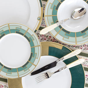 Vista Alegre Emerald 5 Piece Dinnerware Set