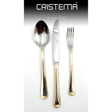 Load image into Gallery viewer, Cristema Victoria 130-Piece Silverware Flatware Cutlery Set, Stainless Steel 12 Person

