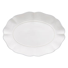 Load image into Gallery viewer, Costa Nova Rosa 12.25&quot; White Oval Platter
