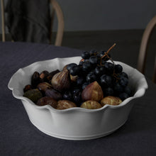 Load image into Gallery viewer, Costa Nova Rosa 11.75" White Serving Bowl