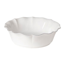Load image into Gallery viewer, Costa Nova Rosa 11.75&quot; White Serving Bowl

