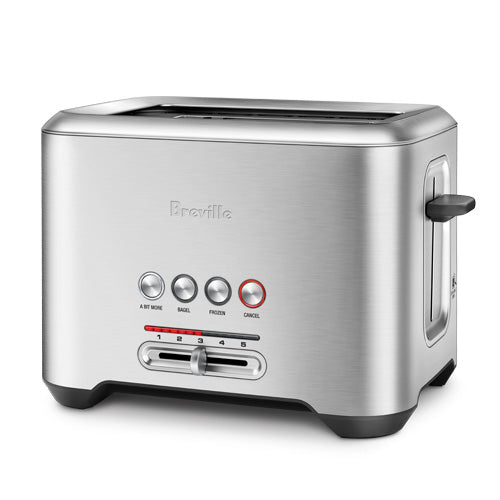 Breville BTA720XL Bit More 2Slice Toaster, Brushed Stainless Steel Portugalia Sales Inc