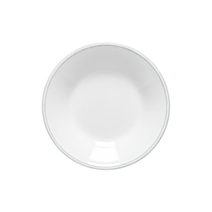 Costa Nova Friso 10" White Soup/Pasta Plate Set
