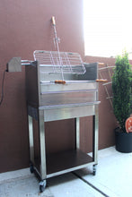 Load image into Gallery viewer, BBQ Charcoal Grill Aisi 304 Stainless Steel, Handmade in Portugal