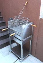 Load image into Gallery viewer, BBQ Charcoal Grill Aisi 304 Stainless Steel, Handmade in Portugal