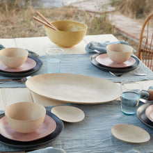 Load image into Gallery viewer, Costa Nova Livia 18" Champagne Oval Platter