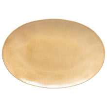 Load image into Gallery viewer, Costa Nova Livia 18&quot; Champagne Oval Platter
