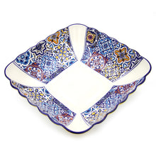 Load image into Gallery viewer, Hand-painted Traditional Portuguese Ceramic Large Salad Bowl
