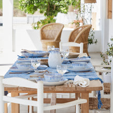 Load image into Gallery viewer, Costa Nova Brisa 6" Ria Blue Oval Bowl Set