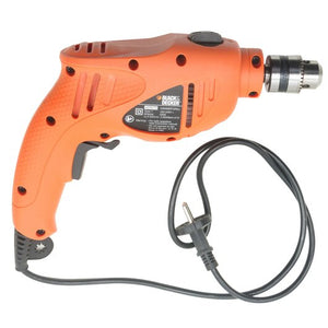 Black + Decker HD5010VA5 500W Corded Hammer Drill, 220 Volts, Not for USA