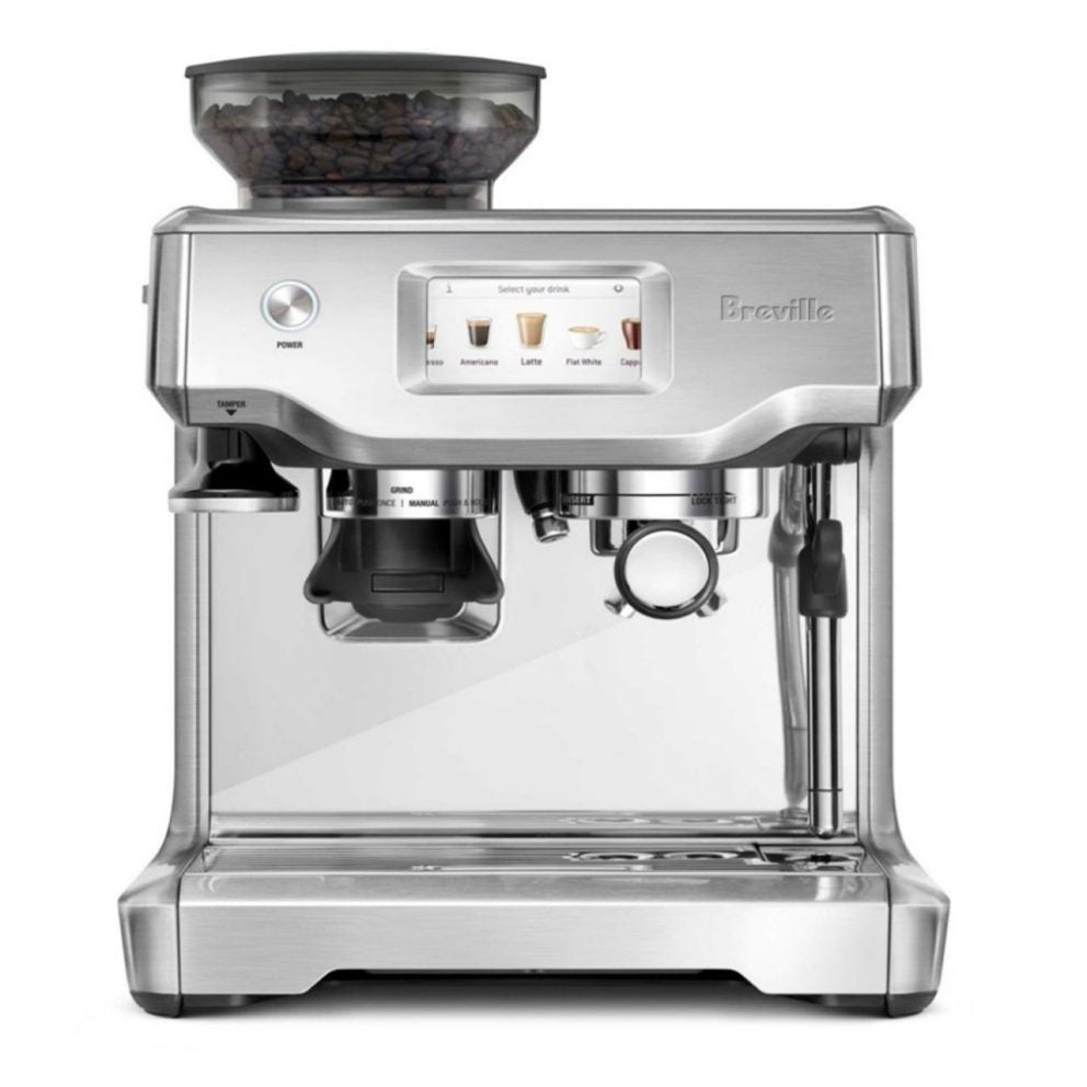Breville BES880 Barista Touch Espresso Machine, Brushed Stainless Steel