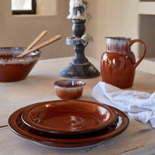 Load image into Gallery viewer, Casafina Poterie 8&quot; Caramel Salad Plates Set
