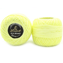 Load image into Gallery viewer, Limol Size 12 Colored 50 Grs 100% Mercerized Crochet Thread Cotton Ball Set