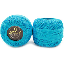 Load image into Gallery viewer, Limol Size 12 Colored 50 Grs 100% Mercerized Crochet Thread Cotton Ball Set