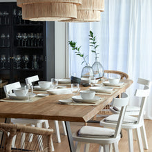 Load image into Gallery viewer, Costa Nova Livia 11" White Dinner Plate Set