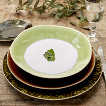 Load image into Gallery viewer, Costa Nova Riviera 10" Vert Frais Soup/Pasta Plate Set