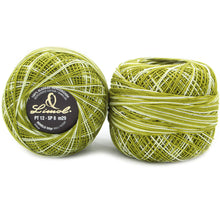 Load image into Gallery viewer, Limol Size 12 Multicolor Tinted 50 Grs 100% Mercerized Crochet Thread Cotton Ball Set
