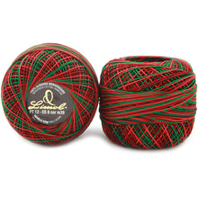 Load image into Gallery viewer, Limol Size 12 Multicolor Tinted 50 Grs 100% Mercerized Crochet Thread Cotton Ball Set