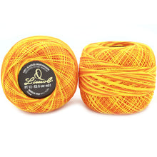 Load image into Gallery viewer, Limol Size 12 Multicolor Tinted 50 Grs 100% Mercerized Crochet Thread Cotton Ball Set
