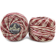 Load image into Gallery viewer, Limol Size 12 Multicolor Tinted 50 Grs 100% Mercerized Crochet Thread Cotton Ball Set
