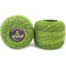 Load image into Gallery viewer, Limol Size 12 Multicolor Tinted 50 Grs 100% Mercerized Crochet Thread Cotton Ball Set