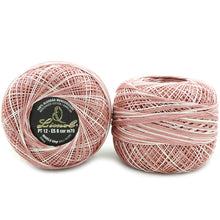 Load image into Gallery viewer, Limol Size 12 Multicolor Tinted 50 Grs 100% Mercerized Crochet Thread Cotton Ball Set
