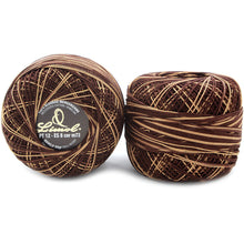 Load image into Gallery viewer, Limol Size 12 Multicolor Tinted 50 Grs 100% Mercerized Crochet Thread Cotton Ball Set