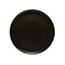 Load image into Gallery viewer, Costa Nova Nótos 12&quot; Latitude Black Round Plate Set
