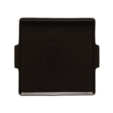 Load image into Gallery viewer, Costa Nova Nótos 9&quot; Latitude Black Square Plate/Tray Set
